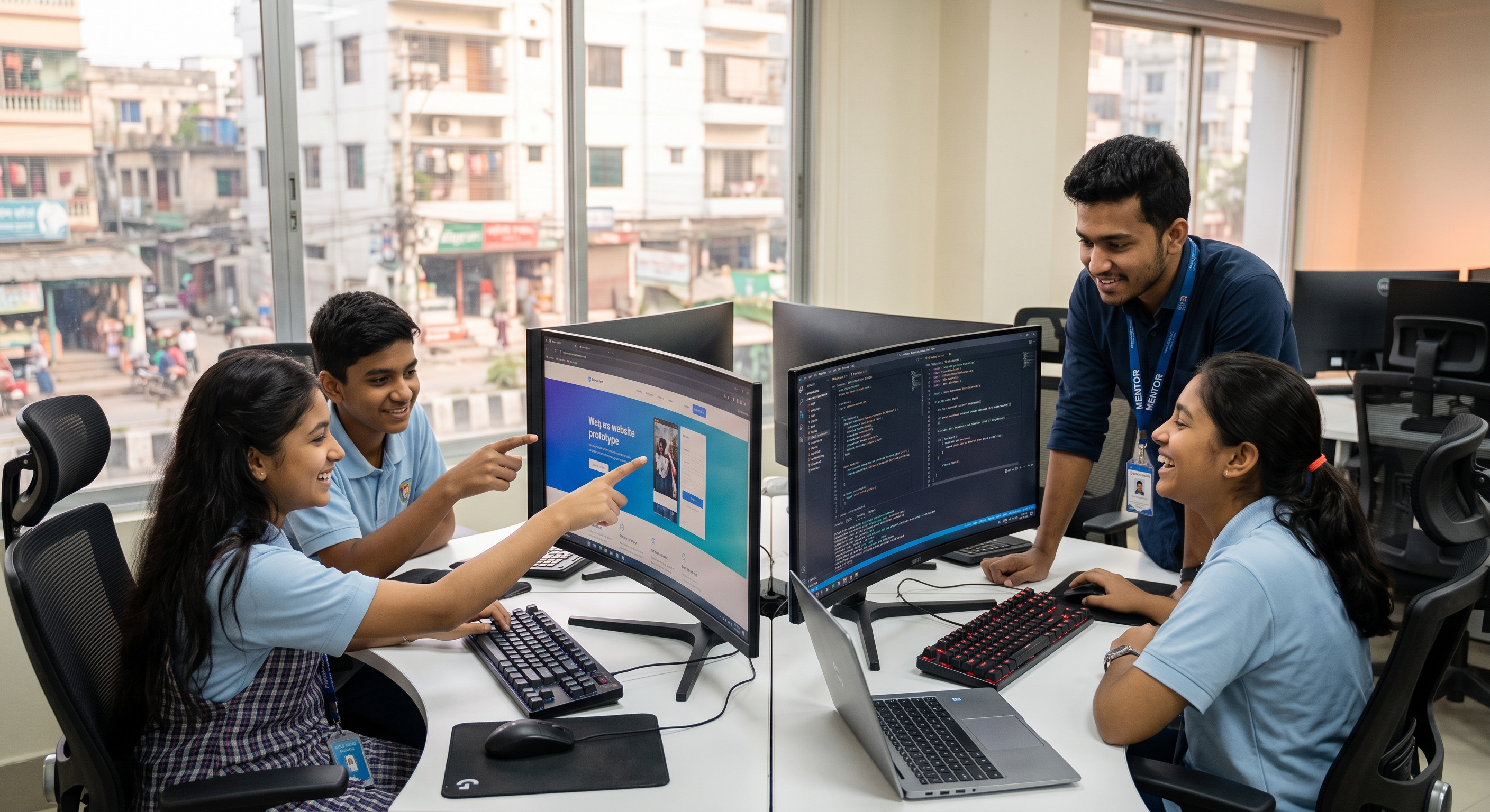 CodeTheFuture: Tech Labs for Underprivileged Youth