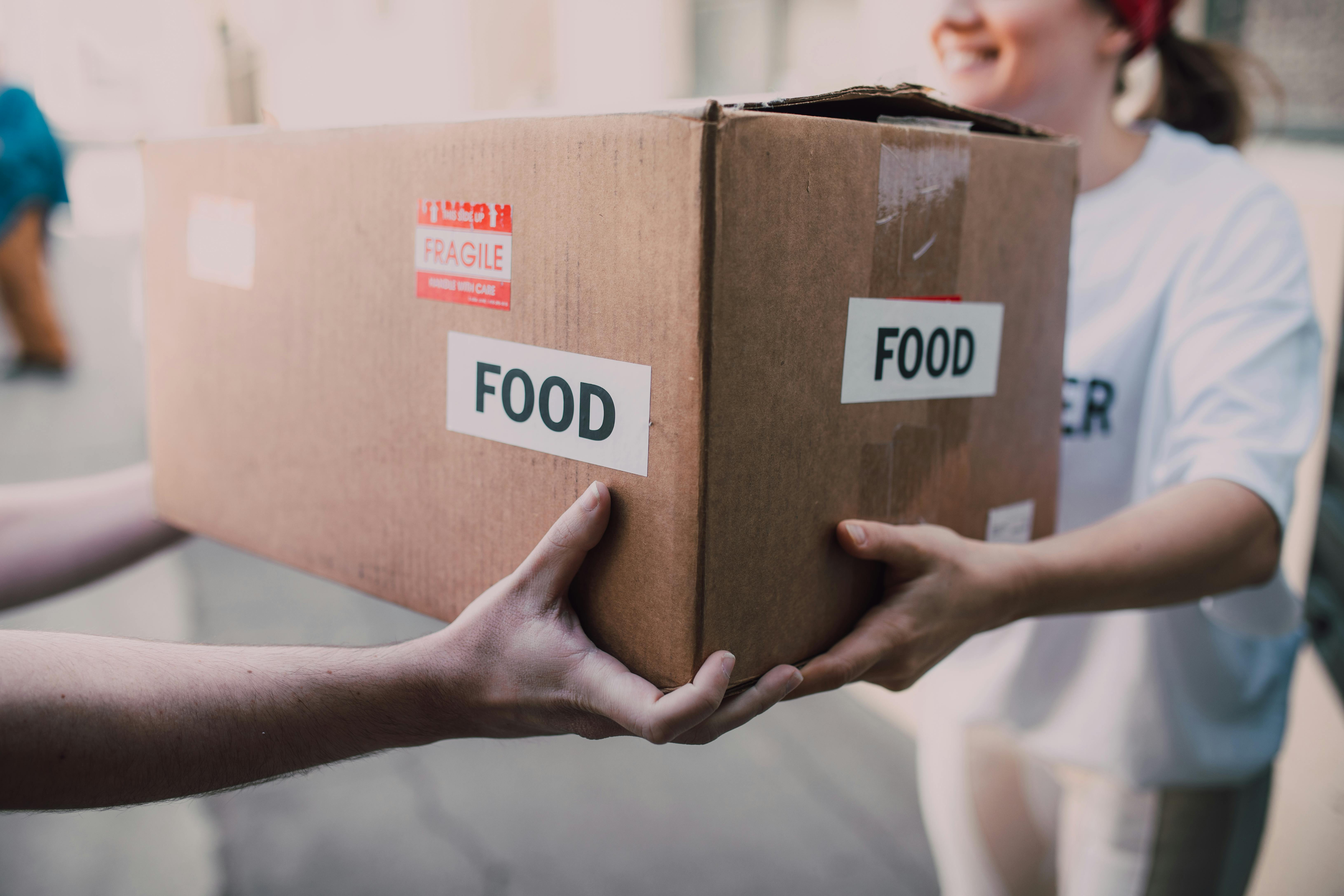 Community Food Drive & Donation Camp